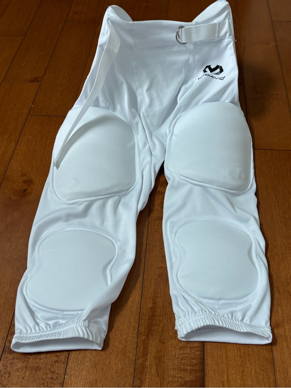 Mcdavid Mens Small White Rival Adult 7-Pad Football Girdle Joggers Belted